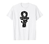 Pierre égyptienne Antique Symbole Ankh Œil de Ra T-Shirt Graphique avec Valeur