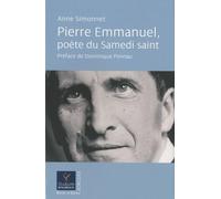 Pierre Emmanuel, poète du Samedi saint
