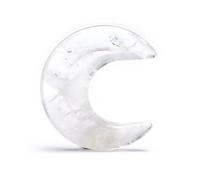 Pierre en forme de lune cristal de roche -- 4 cm