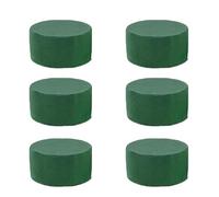 Pierre en mousse florale - Mousse cylindrique verte renforcée, bac à fleurs absorbant | Séché pour les arrangements, la décoration de la maison, l'artisanat de jardin, les centres de table, les fleurs