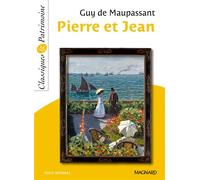 Pierre et Jean - Classiques et Patrimoine 2015 - Guy De Maupassant - Magnard - Poche - Scolaire / Universitaire
