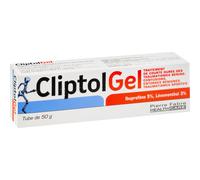 Pierre Fabre Cliptol Gel Ibuprofène 5% Levomenthol 3% Tube 50g