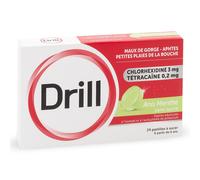 Pierre Fabre Drill Anis/Menthe s/s Pastille(S) 24 pc(s)