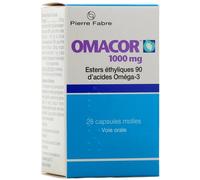 Pierre Fabre Omacor 1000mg 28 capsulees molles