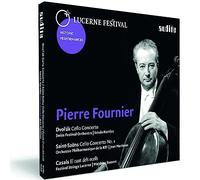 Pierre Fournier Joue Dvorák, Saint-Saëns et Casals : Concertos pour Violoncelle. Kertész, Martinon, Bamert