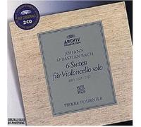 PIERRE FOURNIER - SÄMTLICHE CELLOSUITEN BWV 1007-1012 (GA) 2 CD NEUF