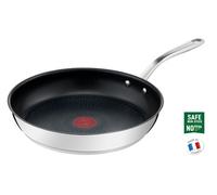 Tefal H8210623 Pierre Gagnaire Poêle inox antiadhésive 28 cm tous feux dont induction