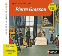 Pierre Grassou - Balzac - Edition pédagogique Lycée - Carrés classiques Nathan