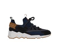 Pierre Hardy - Baskets Trek en Nylon avec Cuir Graphique - Homme - Chaussures - Bleu - Taille: 41 EU