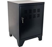 Pierre Henry - Casier de rangement en métal pour enfants 59 cm Noir mat Noir mat G