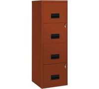 Pierre Henry - Colonne de rangement tiroirs en métal Terracotta Terracotta G