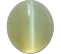 Pierre œil de chat naturelle de 5,25 Ratti /4,75 carats certifiée en laboratoire de qualité supérieure œil de chat naturel Lehsunia Ketu pour homme et femme - B0BM681CMRNAMZ, Small, Gemme
