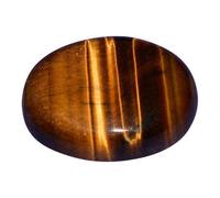 Pierre œil de tigre 6,25 Ratti Rashi Ratna naturelle et certifiée par un laboratoire de gemmologie indien, pierres précieuses non chauffées et non traitées de qualité supérieure à des fins