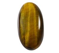Pierre œil de tigre 7,25 Ratti / 6,00 carats Terre naturelle extraite de qualité supérieure certifiée en laboratoire Oeil de tigre/pierre œil de tigre/Chitti en vrac Gemme-B0C1NYYC-AMZ, Small, Gemme