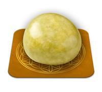 Pierre Jade de Chine Naturelle Polie 2-3 cm Qualité Premium | Prospérité, Nouveau Départ et Harmonie | Fleur de Vie incluse | Guide Pratique & Méditation Offertss | Cadeau Zen Bien-être | 1 unité