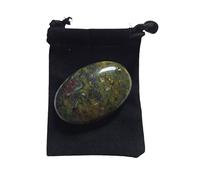 Pierre Jaspe Sang de Dragon Lithothérapie 4,5 x 3 cm - Protection, Courage et Énergie Positive - Pierre Naturelle pour Bien-être et Équilibre