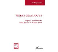 Pierre Jean Jouve - Yosr REZGUI GUETAT - L'harmattan - broché - Essai