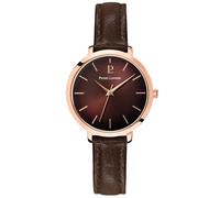 Pierre Lannier - Montre Chouquette - Quartz Mouvement de Montre - Epaisseur du boîtier: 7.6 mm - Largeur du boîtier: 30 mm - Acier Inoxydable - Chocolat - 3 ATM