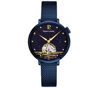 Pierre Lannier – Montre Automatique Australe – Acier inoxydable 35 mm Bleu 3 ATM – Ép. 12,55 mm
