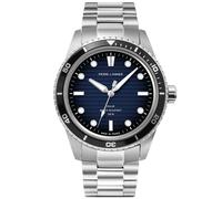 Pierre Lannier - Montre Inti - Quartz Mouvement de Montre - Epaisseur du boîtier: 9.95 mm - Largeur du boîtier: 43 mm - Acier Inoxydable - Bleu - 10 ATM