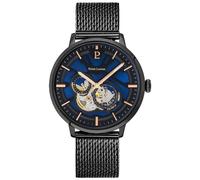Pierre Lannier Montre automatique Trio 335B469 42 mm Acier inoxydable Bleu/Noir 5 ATM