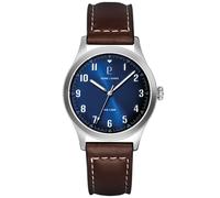 Pierre Lannier Montre Aviateur 260G164 Homme 40 mm Quartz Verre minéral Cadran bleu