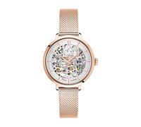 Montre Automatique Pierre Lannier En Maille Milanaise Rose Rose