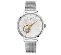Pierre Lannier Femme EOLIA Automatique 37mm - 311D601 - Cadran Blanc Bracelet Acier Milanais Argenté