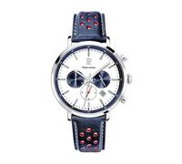 Montre Homme Pierre Lannier Baron - 219G106 Bracelet Cuir Bleu Bleu