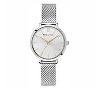 Pierre Lannier Montre analogique à Quartz pour Femme avec Bracelet en Cuir 034N621, Bleu, Bracelet