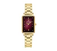 Pierre Lannier - Montre Ariane - Quartz Mouvement de Montre - Epaisseur du boîtier: 28.4 mm - Largeur du boîtier: 21 mm - Acier Inoxydable - Bordeaux - 3 ATM