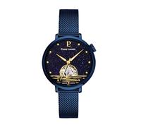 Pierre Lannier - Montre Automatique Australe - Automatic Mouvement de Montre - Epaisseur du boîtier: 12.55 mm - Largeur du boîtier: 35 mm - Acier Inoxydable - Bleu - 3 ATM