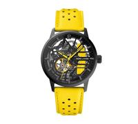 Pierre Lannier - Montre Automatique Paddock - Automatic Mouvement de Montre - Epaisseur du boîtier: 12.3 mm - Largeur du boîtier: 39 mm - Acier Inoxydable - Noir - 5 ATM