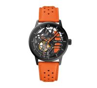Pierre Lannier - Montre Automatique Paddock - Automatic Mouvement de Montre - Epaisseur du boîtier: 12.3 mm - Largeur du boîtier: 39 mm - Acier Inoxydable - Noir - 5 ATM