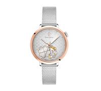 Montre Femme Esperance Argenté Cadran Argenté Bracelet Acier Milanais Argenté 14 Mm Argenté