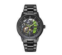 Pierre Lannier Montre Homme Paddock Cadran Noir Bracelet Acier 22 MM