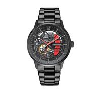 Montre Homme Paddock Noir Cadran Noir Bracelet Acier Noir 22 Mm Noir