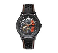 Montre Homme - PIERRE LANNIER - Paddock 341A455 - Mouvement Automatique - Bracelet Cuir Noir