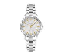 Pierre Lannier - Montre Metropolitain - Quartz Mouvement de Montre - Epaisseur du boîtier: 8.5 mm - Largeur du boîtier: 33 mm - Acier Inoxydable - Argenté - 5 ATM