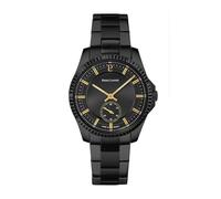 Pierre Lannier - Montre Metropolitain - Quartz Mouvement de Montre - Epaisseur du boîtier: 8.7 mm - Largeur du boîtier: 40 mm - Acier Inoxydable - Noir - 5 ATM