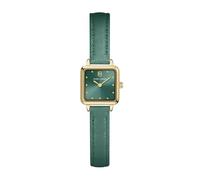 Pierre Lannier Montre femme Neora 059H577 Doré cadran vert bracelet cuir 10 mm