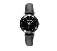 Pierre Lannier Multiples Montre Femme Acier Cuir Noir 009M633