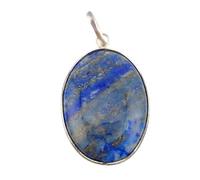 Pierre lapis-lazuli argent pierre fossiles minéraux pierre de guérison pierre cristal pierre PE-GEO-217 Geofossiles