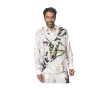 Pierre-Louis Mascia - Chemise à motif floral - Homme - Chemises - Blanc - Taille: L