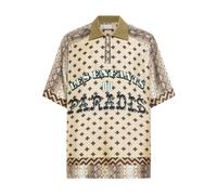 Pierre-Louis Mascia - Chemise col camp Aloe - Homme - Tops - Beige - Taille: S