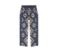 Pierre-Louis Mascia - Pantalon large géométrique bleu - Femme - Pantalons - Multicolore - Taille: 36 FR