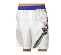 Pierre-Louis Mascia - Shorts Bermuda en soie florale - Homme - Shorts - Multicolore - Taille: M