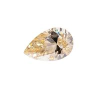 Pierre moissanite en vrac taille poire de 3 x 5 mm à 10 x 14 mm avec haute dureté qui passe les tests de diamant pour la fabrication de bijoux, 3x5mm 0.3ct, Moissanite