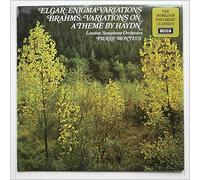 Pierre Monteaux, London Symphony Orchestra - Elgar: Enigma Variations, Op.36, Brahms: Variations On A Theme By Haydn [LP]