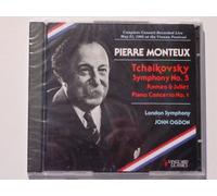 Pierre Monteux/London Symphony - PIERRE MONTEUX/LONDON SYMPHONY-Tchaikovsky symphony no.5 romeo juliet piano concerto no.1